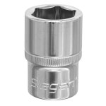 Sealey Siegen Socket 1/2"Sq Drive 18mm