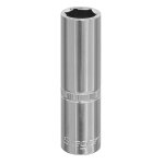 Sealey Siegen Deep Socket 1/2"Sq Drive 15mm