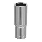 Sealey Siegen Deep Socket 1/2"Sq Drive 22mm