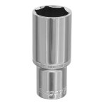 Sealey Siegen Deep Socket 1/2"Sq Drive 26mm