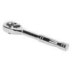 Sealey Siegen Pear-Head Ratchet Wrench with Flip Reverse 1/4"Sq Drive