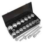 Sealey Siegen Socket Set 1"Sq Drive 21pc