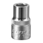 Sealey Premier Socket 1/2"Sq Drive 12mm