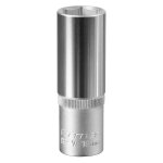 Sealey Premier Deep Socket 1/2"Sq Drive 19mm