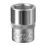 Sealey Premier Socket 1/2"Sq Drive 20mm