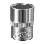 Sealey Premier Socket 1/2"Sq Drive 21mm