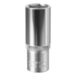 Sealey Premier Deep Socket 1/2"Sq Drive 22mm