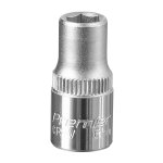 Sealey Premier Socket 1/4"Sq Drive 6mm