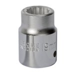 Sealey Premier Socket 3/4"Sq Drive 19mm