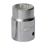 Sealey Premier Socket 3/4"Sq Drive 22mm