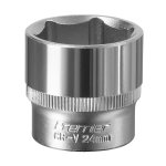 Sealey Premier Socket 3/8"Sq Drive 24mm