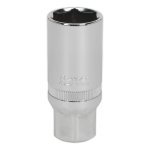 Sealey Premier Spark Plug Socket 3/8"Sq Drive 21mm