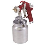 Sealey Suction Feed Spray Gun 2mm Set-Up