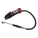 Sealey PCL Anodised Digital Tyre Inflator with Twin Push-On Connector