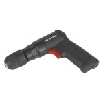 Sealey Premier Composite Reversible Air Pistol Drill 10mm with Keyless Chuck