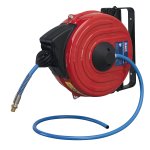 Sealey 12m Retractable Air Hose Reel 8mm ID Polyurethane Hose