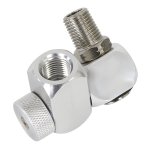 Sealey Z-Swivel Air Hose Connector with Regulator 1/4"BSP