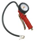 Sealey Tyre Inflator with Clip-On Connector