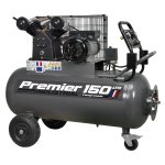 Sealey Premier 150L Belt Drive Air Compressor with Front Control Panel 3hp