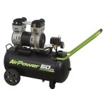 Sealey Low Noise Air Compressor 50L Direct Drive 1.6hp