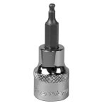 Sealey Premier Ball-End Hex Socket Bit 3/8"Sq Drive 3mm