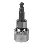 Sealey Premier Ball-End Hex Socket Bit 3/8"Sq Drive 5mm