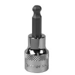 Sealey Premier Ball-End Hex Socket Bit 3/8"Sq Drive 6mm