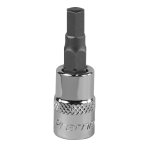 Sealey Premier Hex Socket Bit 1/4"Sq Drive 5mm