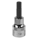 Sealey Premier Hex Socket Bit 3/8"Sq Drive 6mm