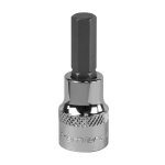 Sealey Premier Hex Socket Bit 3/8"Sq Drive 8mm