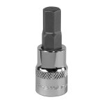 Sealey Premier Hex Socket Bit 3/8"Sq Drive 9mm