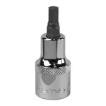 Sealey Premier Hex Socket Bit 1/2"Sq Drive 6mm