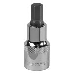 Sealey Premier Hex Socket Bit 1/2"Sq Drive 9mm