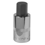 Sealey Premier Hex Socket Bit 1/2"Sq Drive 14mm