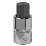 Sealey Premier Hex Socket Bit 1/2"Sq Drive 17mm