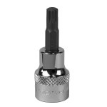 Sealey Premier Spline Socket Bit 3/8"Sq Drive M6