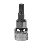 Sealey Premier Spline Socket Bit 3/8"Sq Drive M8