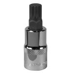 Sealey Premier Spline Socket Bit 1/2"Sq Drive M12