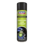 Sealey Chain & Cable Clear Lubricant 500ml