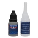 Sealey Fast-Fix Filler & Adhesive - Black