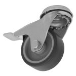 Sealey 50mm Castor Wheel with Bolt Hole & Total Lock