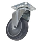 Sealey 75mm Castor Wheel with Swivel Plate