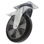 Sealey 125mm Castor Wheel with Swivel Plate & Total Lock