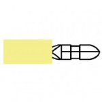 Durite - Terminal Heatshrink Yellow 5.0mm Bullet Pack of 25 - 0-001-58