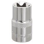 Sealey Premier TRX-Star* Socket 3/8"Sq Drive E18