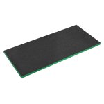 Sealey Easy Peel Shadow Foam® Green/Black 1200 x 550 x 30mm