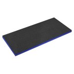 Sealey Easy Peel Shadow Foam® 1200 x 550 x 50mm - Blue/Black