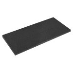 Sealey Easy Peel Shadow Foam® 1200 x 550 x 50mm - Black/Black