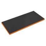 Sealey Easy Peel Shadow Foam® 1200 x 550 x 50mm - Orange/Black