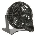 Sealey Mini Desk Fan 4" 230V